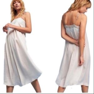 SOLD Satin Slip Jumpsuit